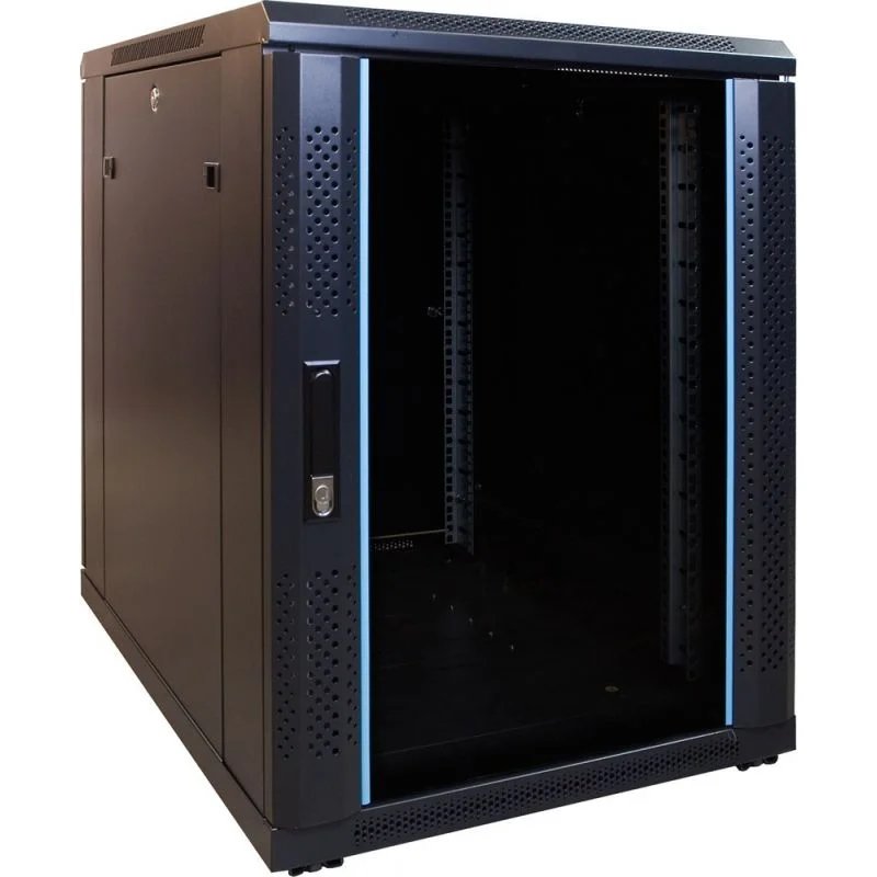 15U – 600*450*750 & 600*600*750Indoor Wall Mount Server Rack With Shelf Wall Network Cabinet in Stock
