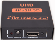 HDMI Splitter 1x4 – Compact Model (4K×2K, Blue Blister Card Packaging)