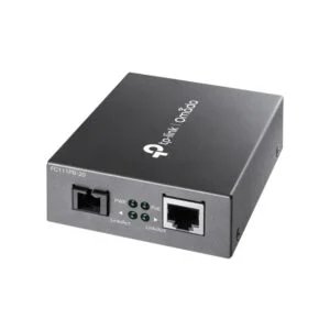 Omada 10/100 Mbps RJ45 to 100 Mbps Single-mode SC WDM Bi-Directional Fiber Converter With 1-Port PoE - FC111PB-20