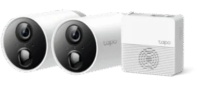 Tapo C420S2 - Smart Wire-Free Security Camera, 2 Camera System