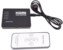  HDMI Switch 5x1 – Color Box Packaging