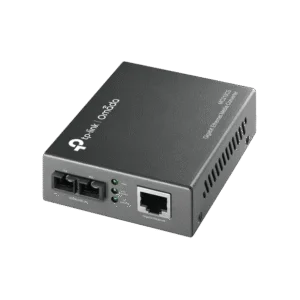 Omada 10/100/1000 Mbps RJ45 to 1000 Mbps Single-Mode SC Fiber Converter - MC210CS