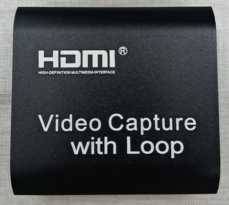HDMI to USB Capture Card with Loop-out, Aluminum Alloy Case