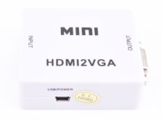  MINI HDMI to VGA Converter (Black/White)