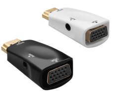 HDMI to VGA Adapter (Small Model, Crystal Case)