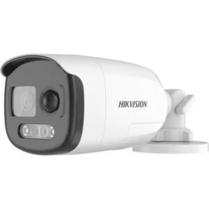 4K ColorVu PIR Siren Fixed Bullet Camera-DS-2CE12UF3T-PIRXO