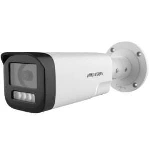 3K Two Way Audio &amp; Siren Fixed Bullet Camera-DS-2CE19K0T-LXTS