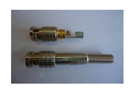 American style inner gold BNC solder-free