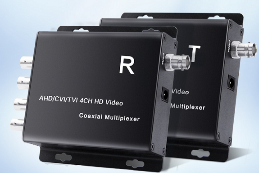 AHD/CVI/TVI 4-channel multiplexer