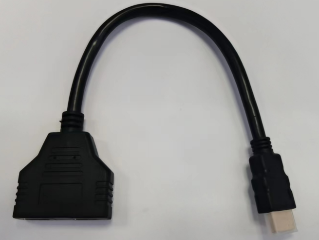 HDMI 1X2 = HDMI 1 input 2 output