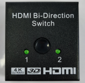 HDMI Switch Splitter 1 In 2 Out / 2 In 1 Out 4K×2K