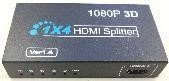 HDMI Splitter 1 In 4 Out 1080P Small Form Factor