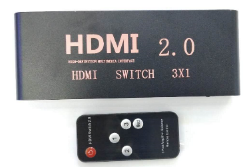 HDMI Switch 3-in-1 Metal Case HDMI 2.0 60Hz