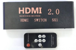 HDMI Switch 5-in-1 Metal Case HDMI 2.0 60Hz