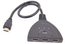 HDMI Switch 3-in-1 Pig Tail - Bare Unit