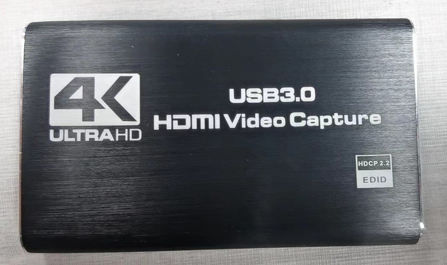 HDMI to USB Capture Card with Loop Output + Audio