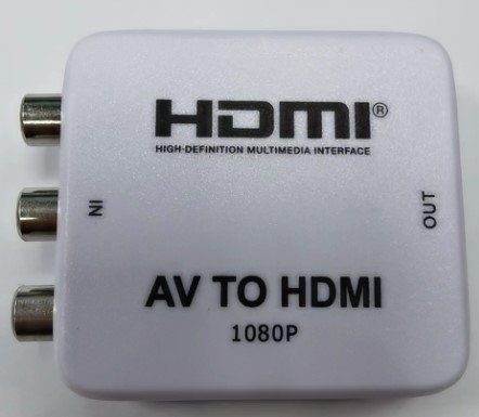 AV to HDMI White, Private Mold