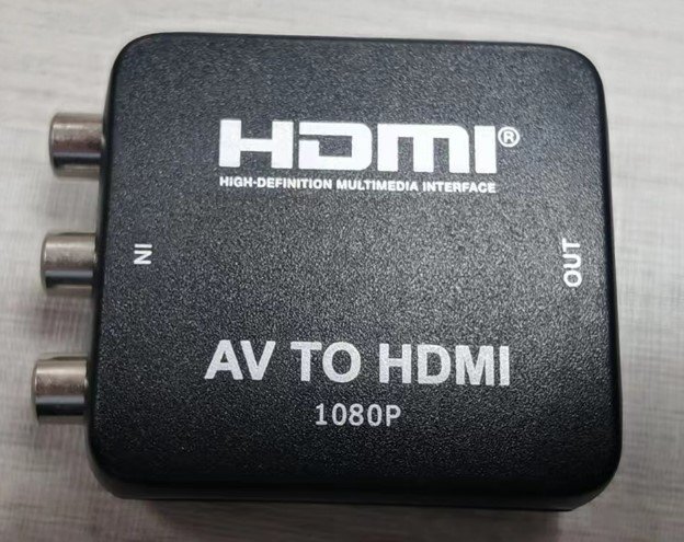 AV to HDMI Black, Private Mold