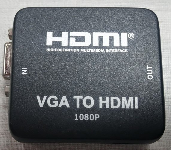 VGA to HDMI Black, Private Mold