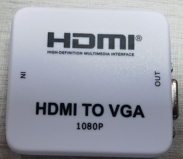 HDMI to VGA White, Private Mold