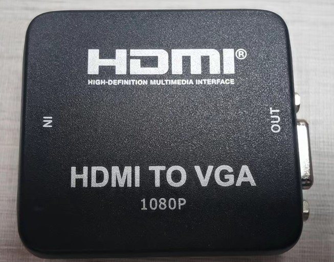 HDMI to VGA Black, Private Mold