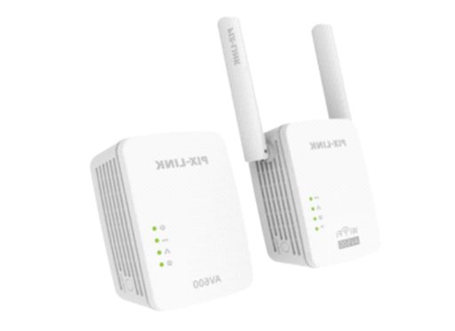 LV-PL01A+PL01B
LV-PL01 300Mbps Wi-Fi Repeater, AV600 Powerline Edition

