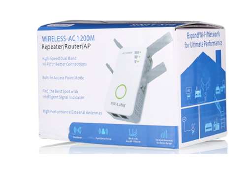 LV-AC09
AC1200M Dual Band Wi-Fi Repeater
